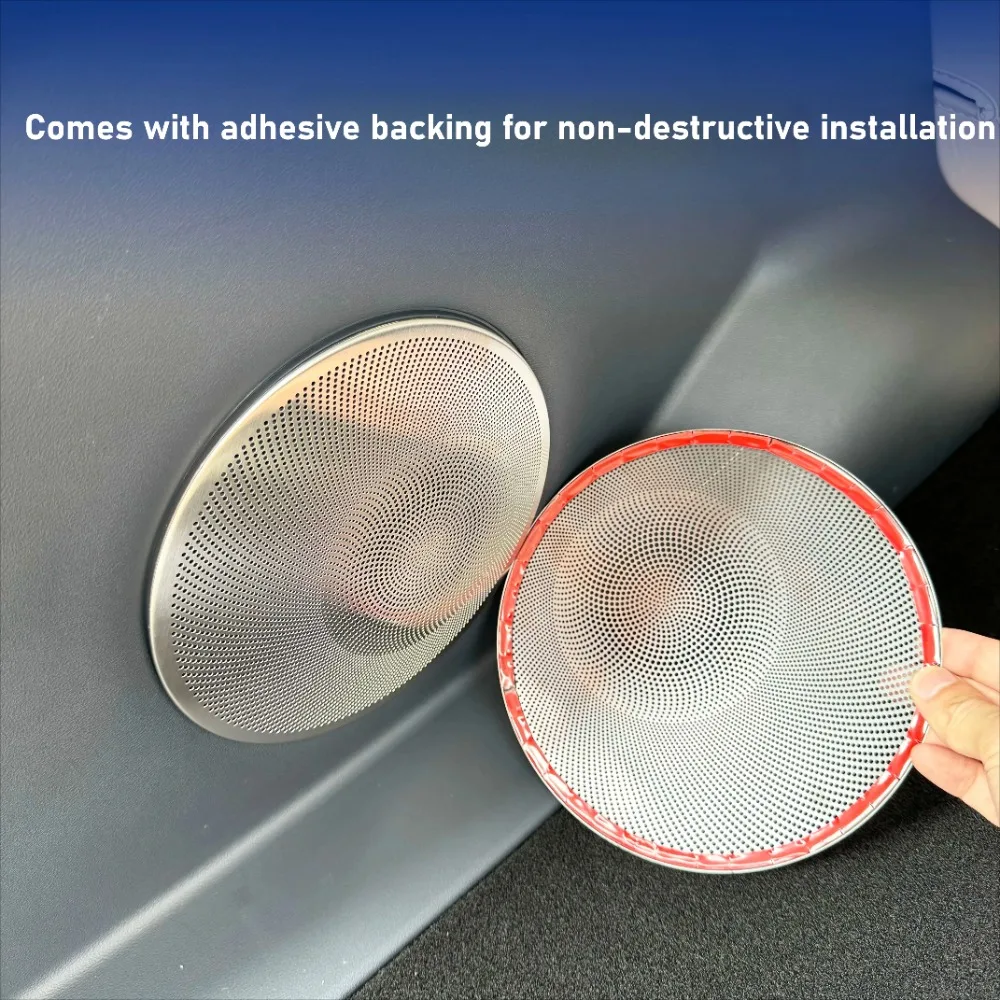 

Car Trunk Horn Cover For Geely Galaxy E5 EX5 E.MAS 7 Titanium Horn Protective Panel High-end Horn Audio Speaker Cover Accessorie