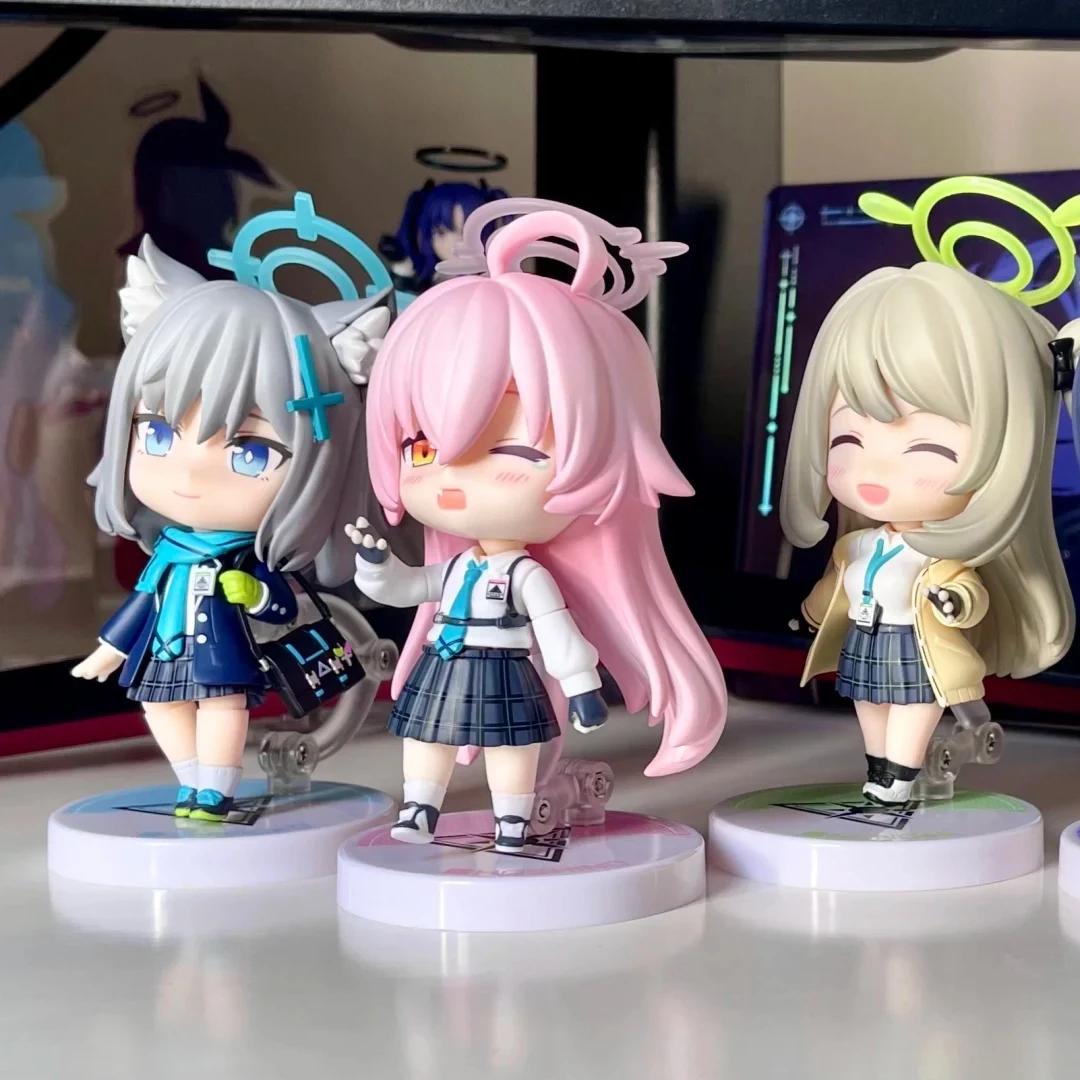 10 センチメートルブルーアーカイブ水尾ノアアニメガールフィギュアプラナ/リクハチマアラアクションフィギュア清水明フィギュアモデル人形おもちゃギフト