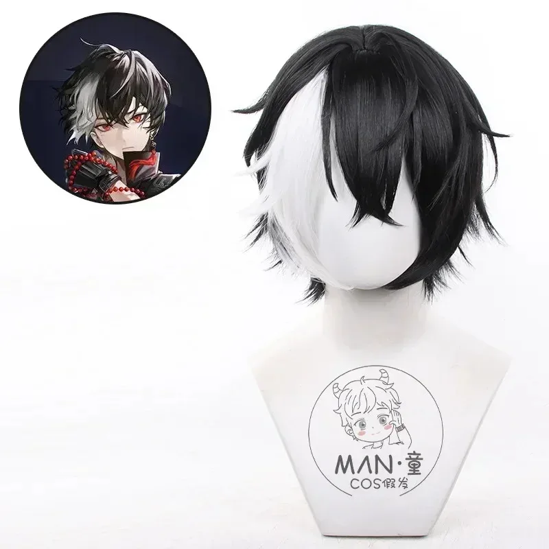 

Игра Возвращение Дракона Чжу Косплей Парик Короткие Белые Черные Волосы Хэллоуин Китайский Прилив Сцена Gui Длинный Чао Cos Парик