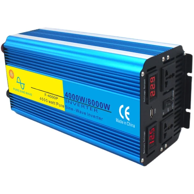 

High Power Vehicle 12V 24V Truck 48V 60V 72v 3000W Electric Vehicle To 220V Sine Wave Inverter
