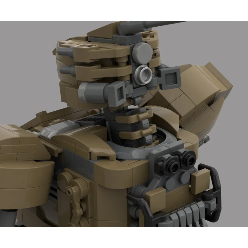 

1083PCS Robot Super Mech MOC-221729 SAND FOX ⅡBuilding Block High Tech Sense Model Brick Set Creative Children's Surprise Gifts