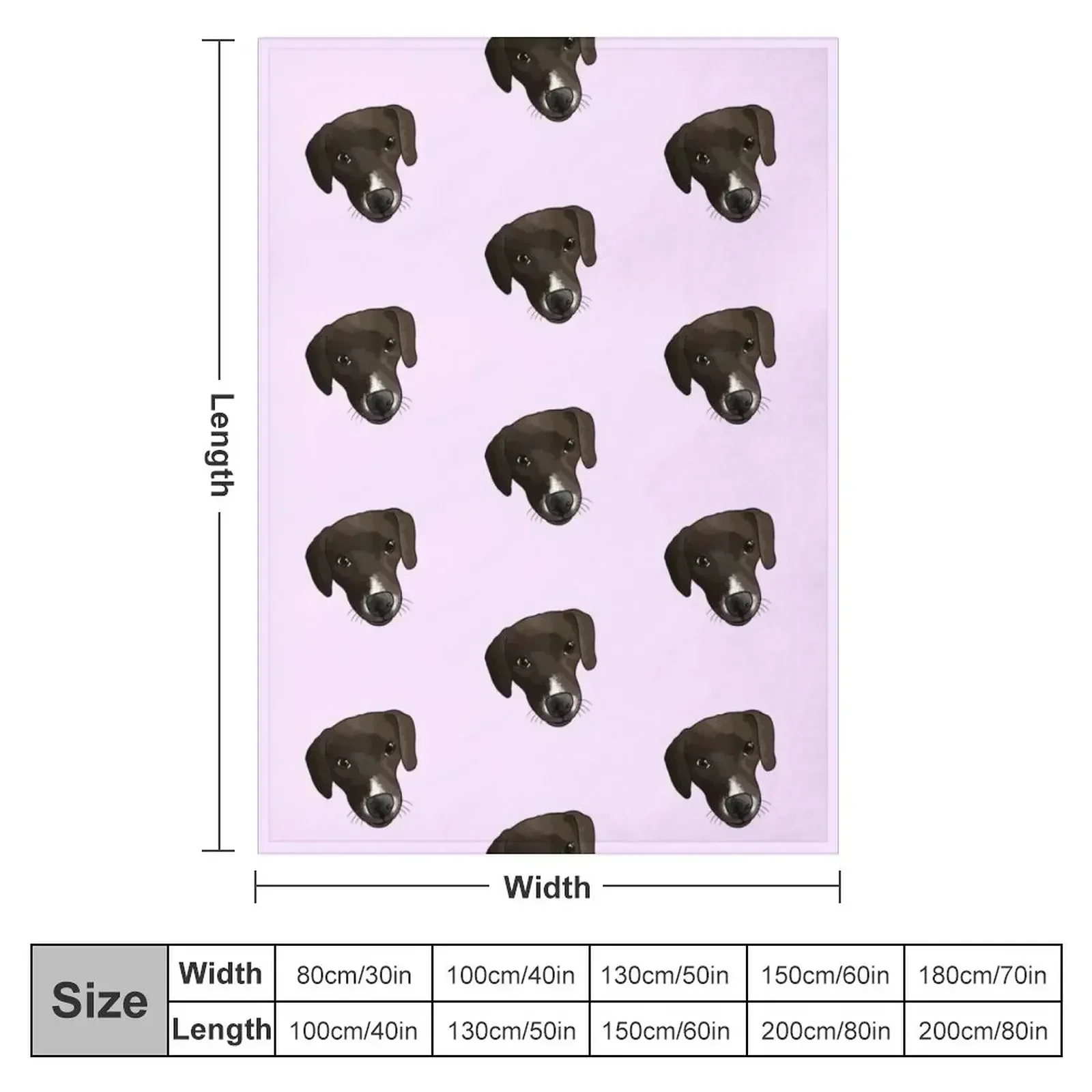 Pretty Lab Throw Blanket Tourist Luxury St Bed Fashionable decorative warm winter Decoratives Blankets