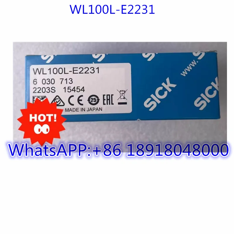 

Brand New WL100L-E2231 sensor 6030713 Fast Shipping