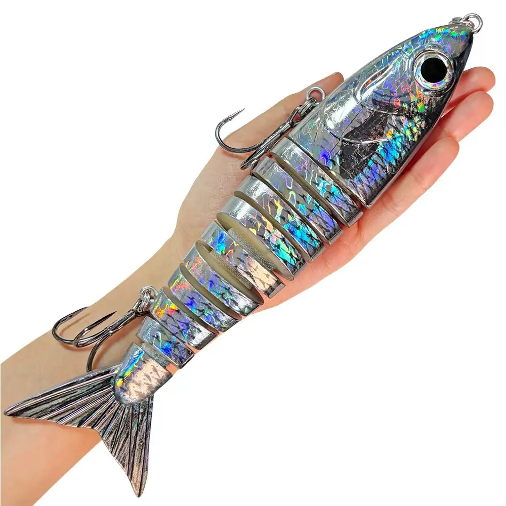 LUHANGT 250mm Giant Multi-Jointed Baits Fishing Balam Lure Madness Swimbait Big Bait Sea Fishing Hard Lure 11 Sections