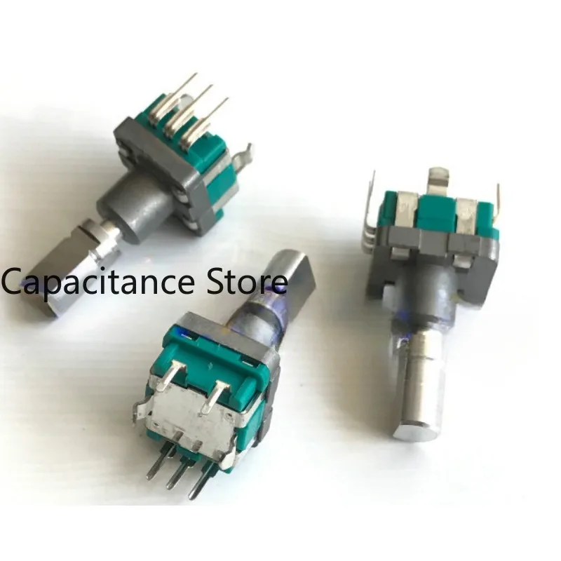 

5PCS Original EC11B15243DT rotary encoder with switch 30 positioning 15 pulse shaft length 18MM