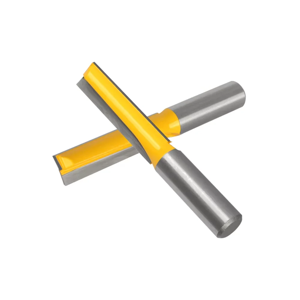12mm shank 1/2" Shank Template Trim Router Bit - Bottom Cleaning Woodworking cutter Tenon Cutter for Woodwork view 6