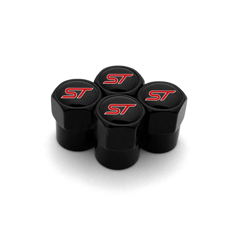 4 PCS Car Wheel Tire Valve Stem Cover Air Tight Cover Ford STLineFocusX23 Mondeo Fiesta KugaMK2MK3MK4 Tire Accessories Tucson Az