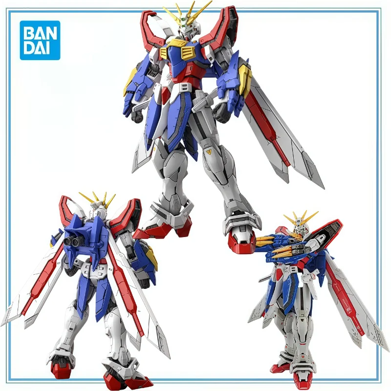 

BANDAI Original in Stock GOD GUNDAM DOMON KASSHU'S USE MOBILE FIGHTER GF13-017NJII RG Collection Series Model Cartoon Character