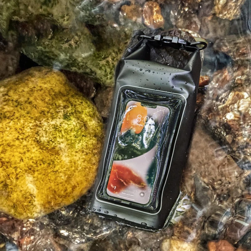 2L حقيبة جافة شاشة تعمل باللمس أكياس مقاومة للماء للرحلات الانجراف تجمع تصفح كاياك حقائب رياضية خارجية معدات التخييم