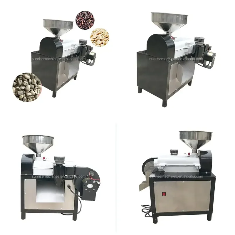 2026 Automatic Sheller Shelling Equipment Price Dry Professional Technology Coffee Bean Outer Husk Remover Removing Machine
