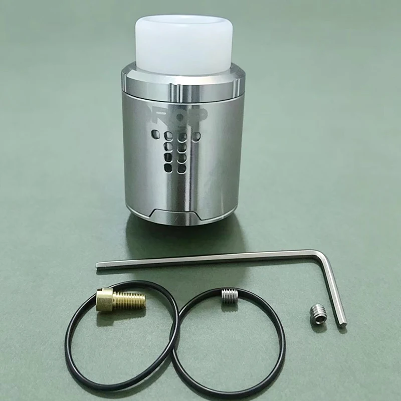 Drop RDA 24mm 316SS Single/Dual Coil Build Decorative Spare Part vs KENNEDY Apocalypse GEN 2 RDA - view 3