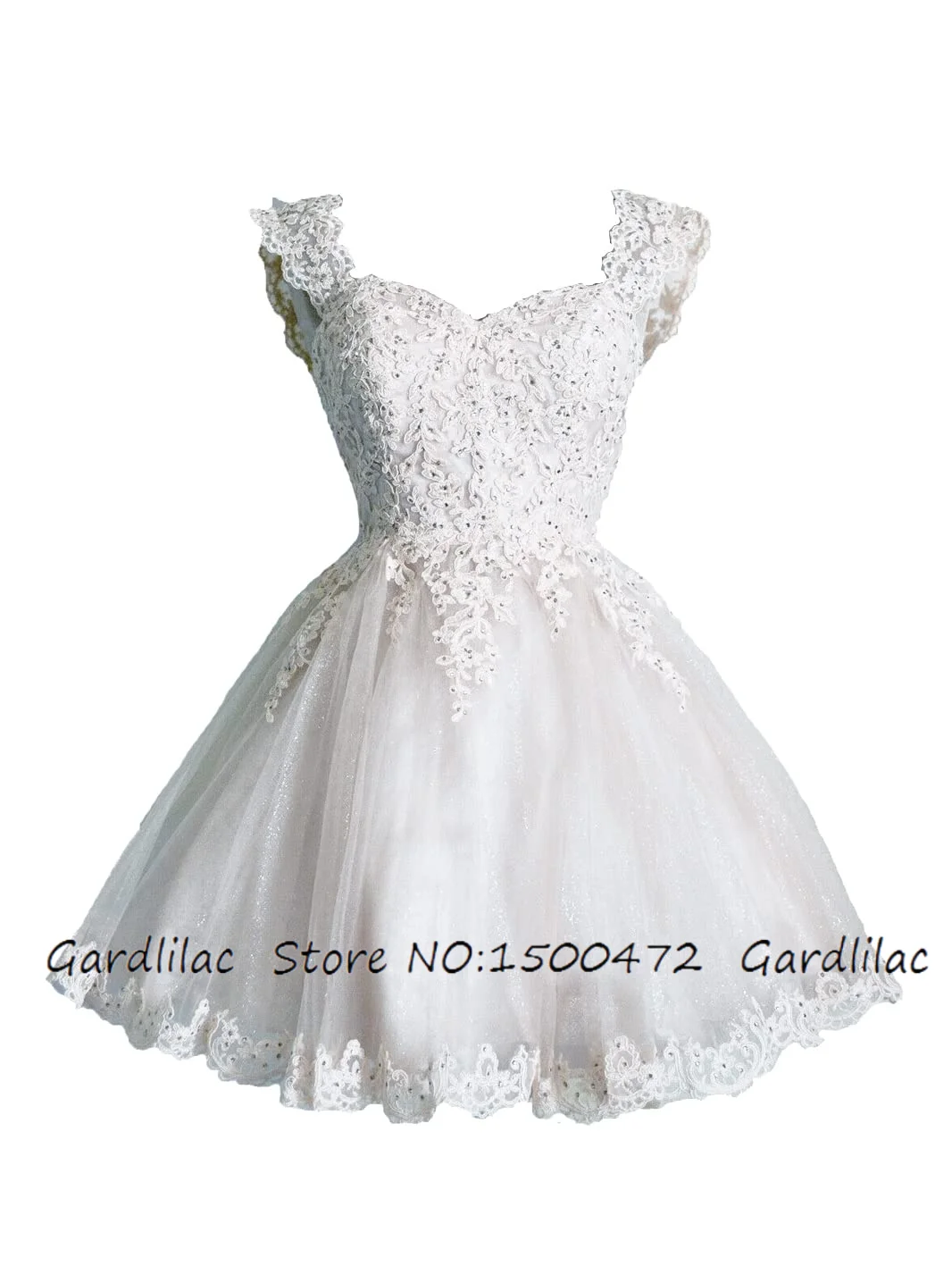 

Off The Shoulder Homecoming Dress Lace Appliques Short Prom Dress Sweetheart Beaded Formal Evening Dress