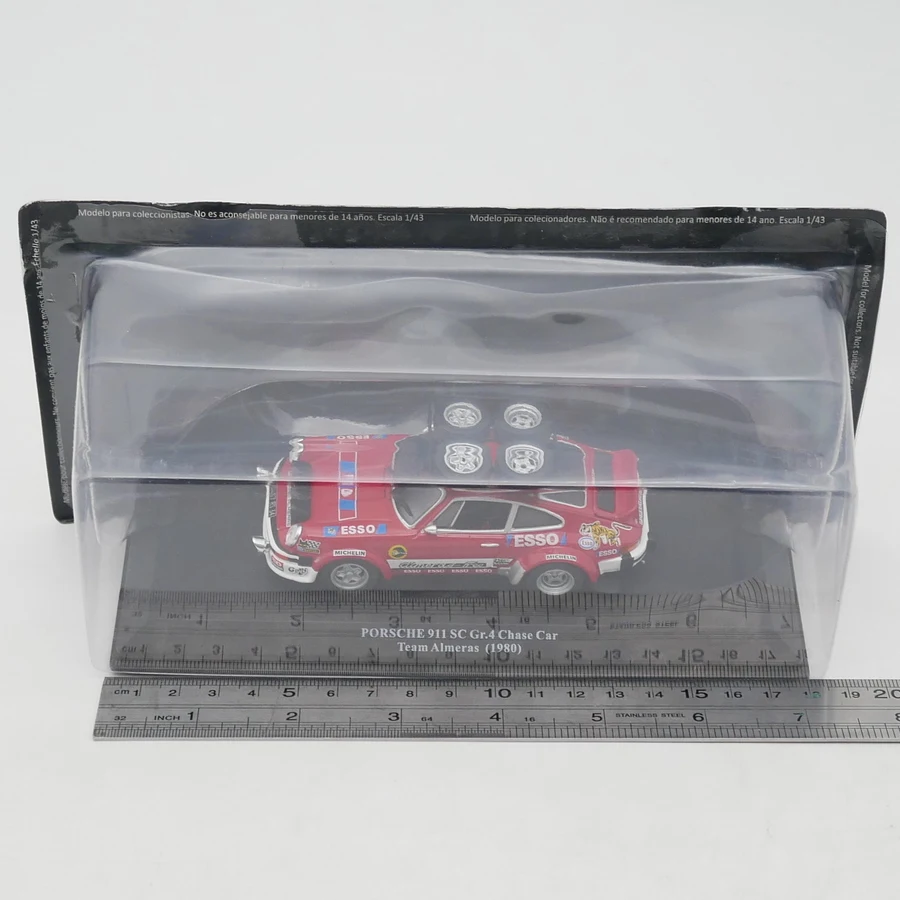 

Литой под давлением Ixo, масштаб 1:43, Porsche 911 SC Gr.4 Team Almeras 1980, модель автомобиля из сплава, коллекционная игрушка, подарок, сувенир, украшение для дисплея