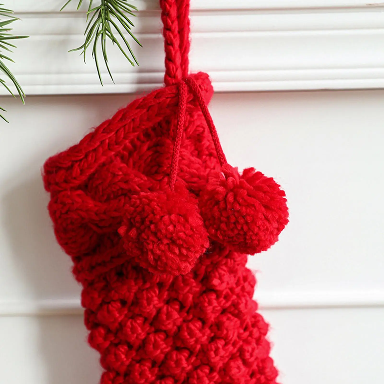 Medias navideñas de punto, Cable grande de 18 pulgadas, decoraciones navideñas cómodas rústicas, medias tejidas para chimenea de granja