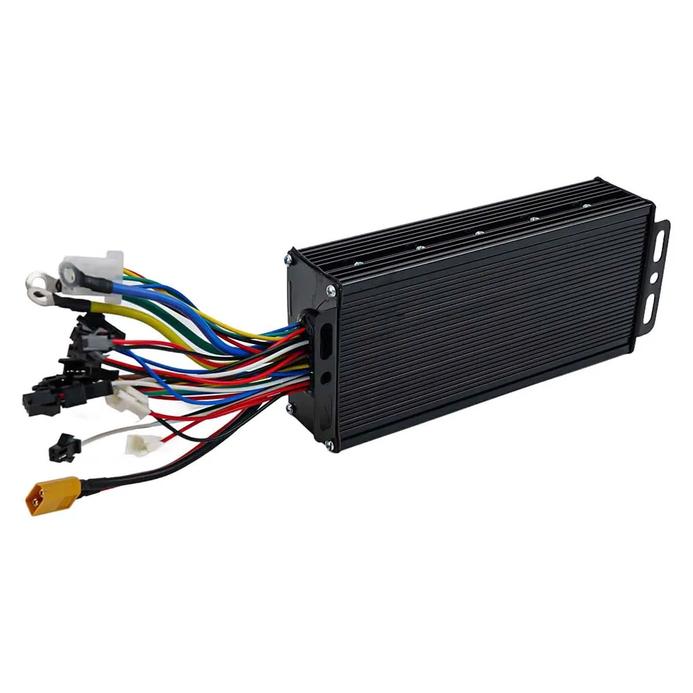 

40A Controller E-bike Controller Electric Bicycle Aluminium Alloy Heat Dissipation Long Time Use Stable Speed Control