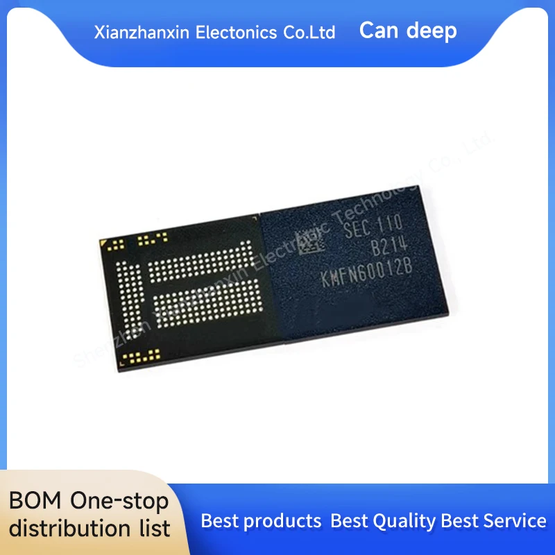 1pcs/lot KMFN60012M-B214 KMFN60012M BGA221 Memory chip