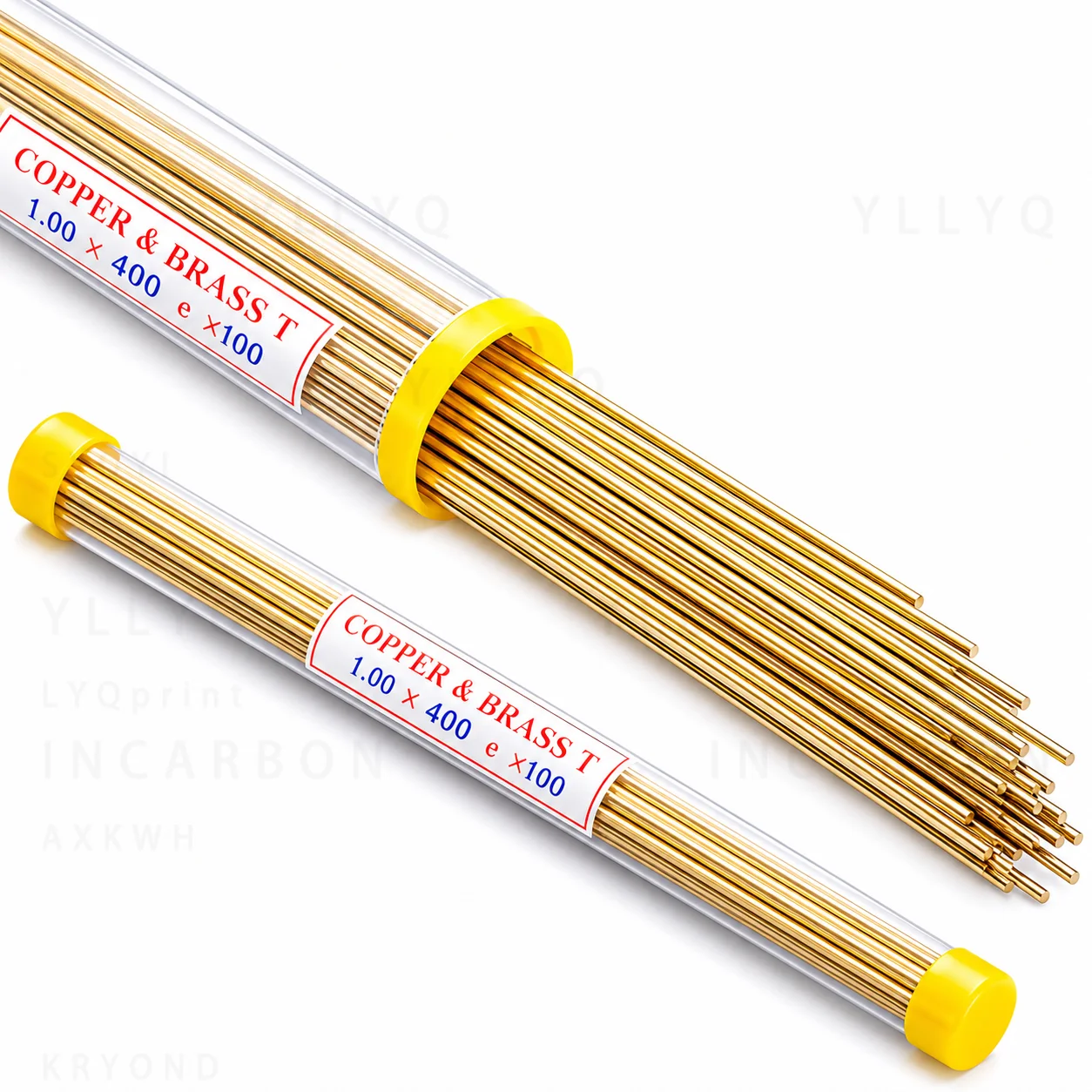 Single Hole EDM Brass Copper Tube Electrode Wire Cutting EDM Drilling Tube Slow Running EDM Accessories Piercing Consumable Tool
