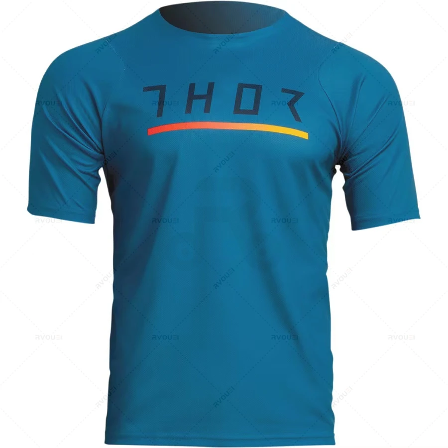 Enduro MTB Cycling Sleeve Jersey, Downhill Shirt, Motocross T-Shirt, Mx Mountain Bike Clothing, Quick Drying, New