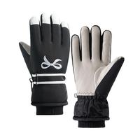 Anti-lost Link Buckle Gloves Waterproof Touchscreen Thermal Gloves for Men Women Windproof Snow Gloves for Weather for Outdoor