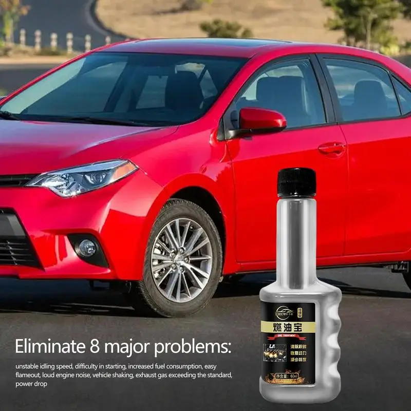 60ML Auto Öl Additiv Kraftstoff Saver Carbon Deposition Reinigungsmittel Motoröl Restaurator Auto Diesel Injektor Reiniger Kraftstoff Schatz