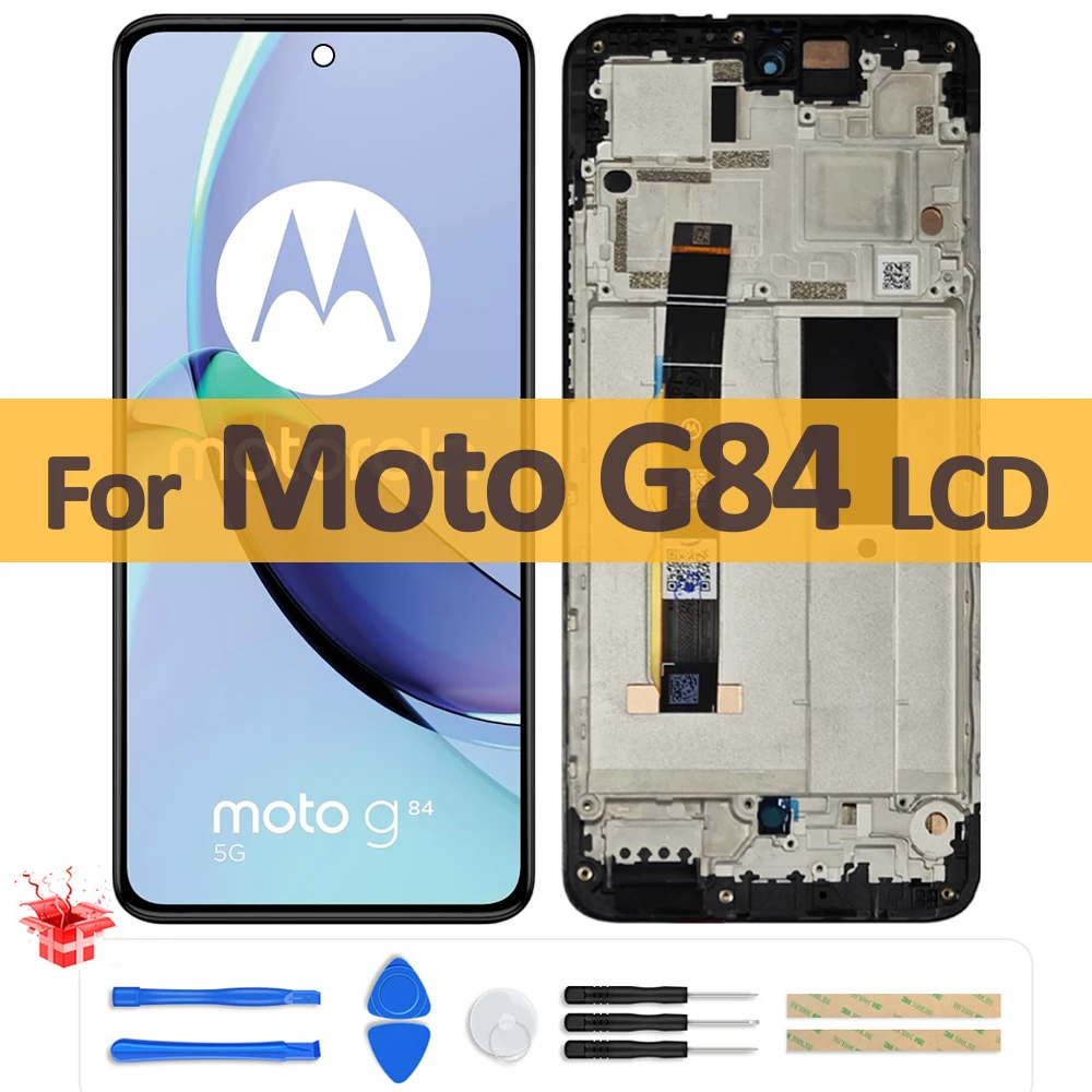 

6.5" Original LCD For Motorola Moto G84 LCD XT2347-1 XT2347-2 Display Touch Screen Digitizer Assembly For Moto G84 LCD Replace