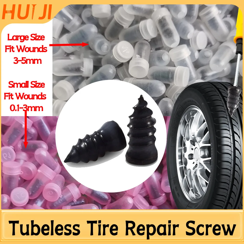 Car Vacuum Tyre Repair Nail Motorcycle Bike Automobile Vehicle Scooter Universal Tubeless Tire Fixing Screws Self-tapping Nails