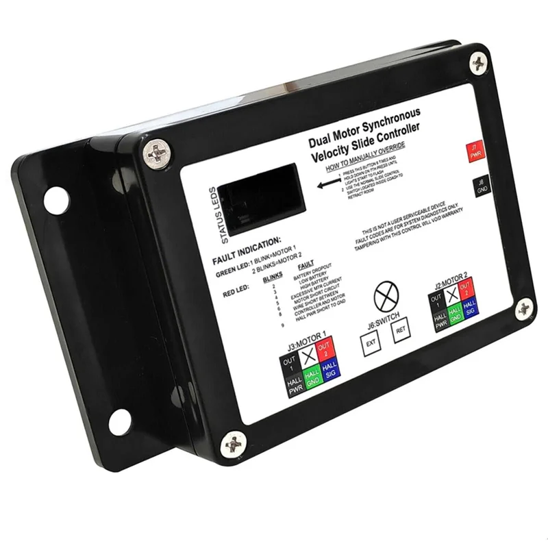 AB56-Pengganti 13398-DO Pengendali Geser Kecepatan Sinkron Motor Ganda untuk Lippert V-sync II-Menggantikan 13398-C2