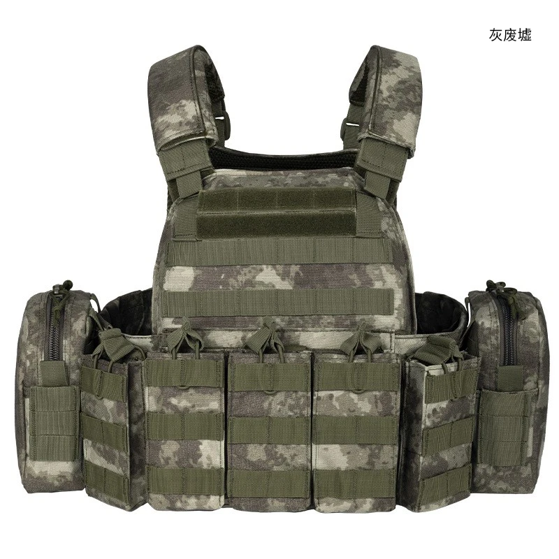 Outdoor Special Warfare Individual Combat Vest Protection Lightweight Quick-break Tactical Vest MOLL Vest Duty Equipment