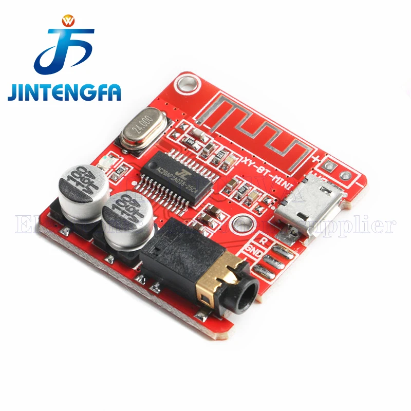 Bluetooth Audio Receiver Board Bluetooth 5.0 MP3 Lossless Decoder Board Wireless Stereo Music Module 3.7-5V XY-BT-Mini