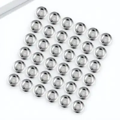 

100Pcs Drum Cymbal Rings Precision Made Accessory Easy Install for Practice Recording Performance Drum Ring Cymbal Ring