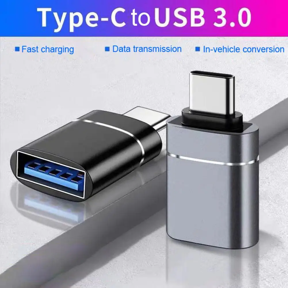 Type C to USB Adapter 3 0 USB C 3 1 Male OTG A Female Data Connector For Mini 6/Pro Type C Devices