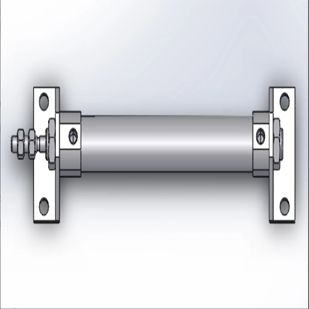 CDJ2L16-50,60,75,100-B CJ2L16-75B CDJ2L16-75  Standard Air Cylinder Round Type with double foot mountinod CJ2B  CDJ2B series
