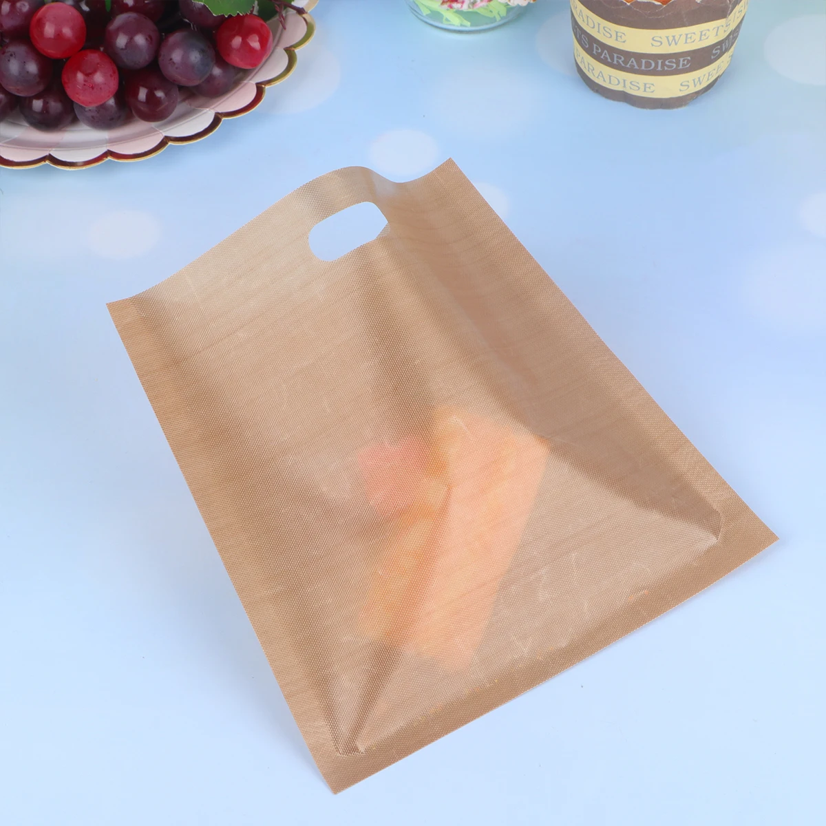 

5pcs Toast Bread Bags Useful Portable Bags Baking Treat Pouch Packing Goodies Bags Wrapping Package Bag for Home Bakery Bakery