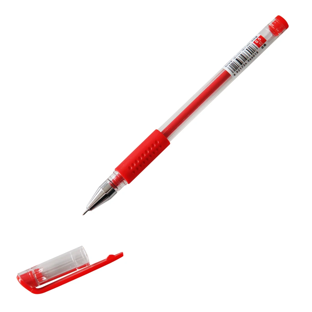 

12Pcs Gel Ink Pens 0.5mm Fin Point Ergonomic Design Smooth Writing for School Office Students Stationery Roller Ball Pen Set