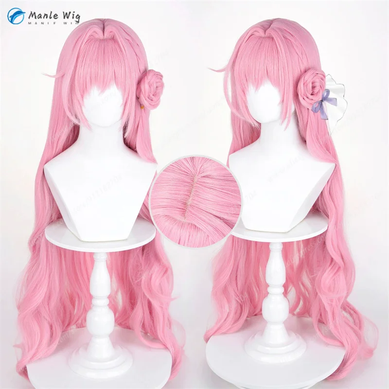 

NIKKE Дороти Косплей Парик 100 см Розовый Крюл Парики Термостойкие Синтетические Волосы Хэллоуин Косплей Аниме Парик Для Женщин Ролевые Игры