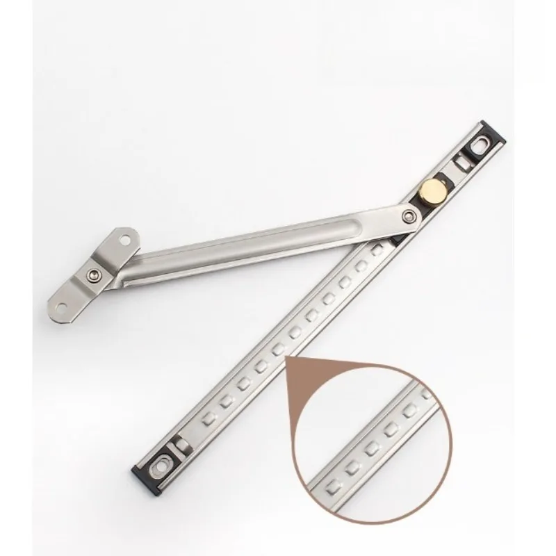 Window Limiter Aluminum Alloy Broken Bridge Wind Brace 304 Stainless Steel Sliding Brace Telescopic Rod Inner Opening Window