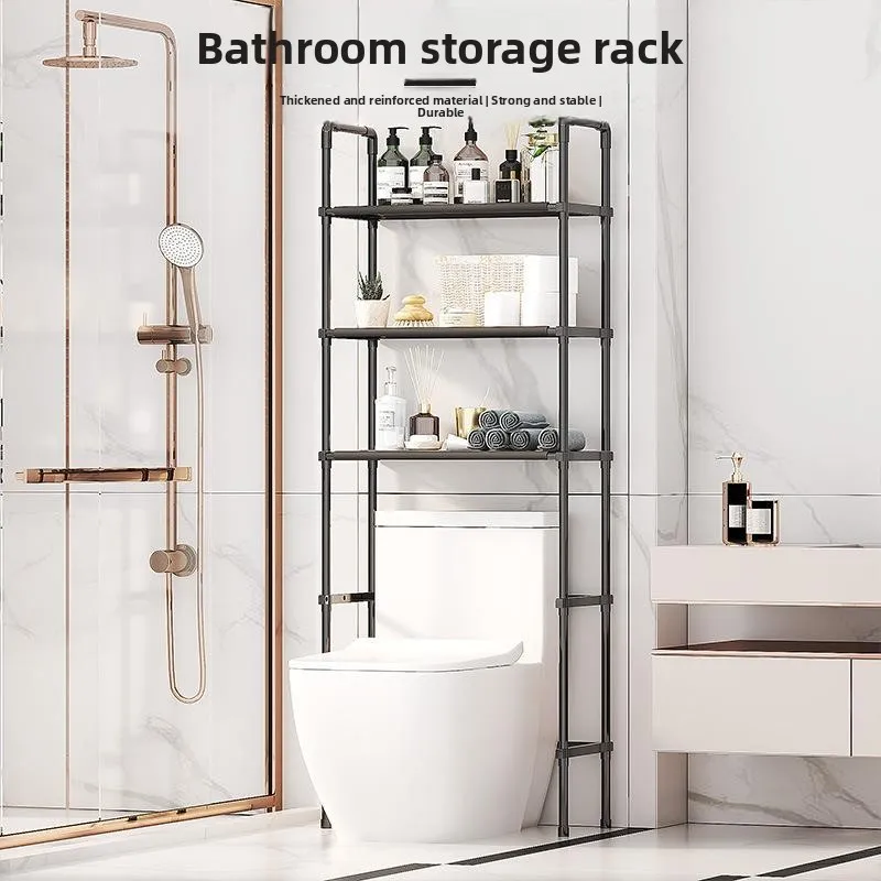 

Стеллаж для хранения над унитазом, для туалетной бумаги, для балкона, отдельно стоящий, для организации дома