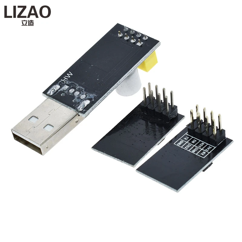 ESP01 ESP8266 Programmer Adapter UART GPIO0 ESP-01 Adaptater ESP8266 CH340G USB to Serial Wireless Wifi Developent Board Module