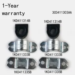 A set Front stabilizer bar bushing For VW Tiguan Audi Q3 1K0411333B 1KD411314B 1K0411335B 3C0411303AA