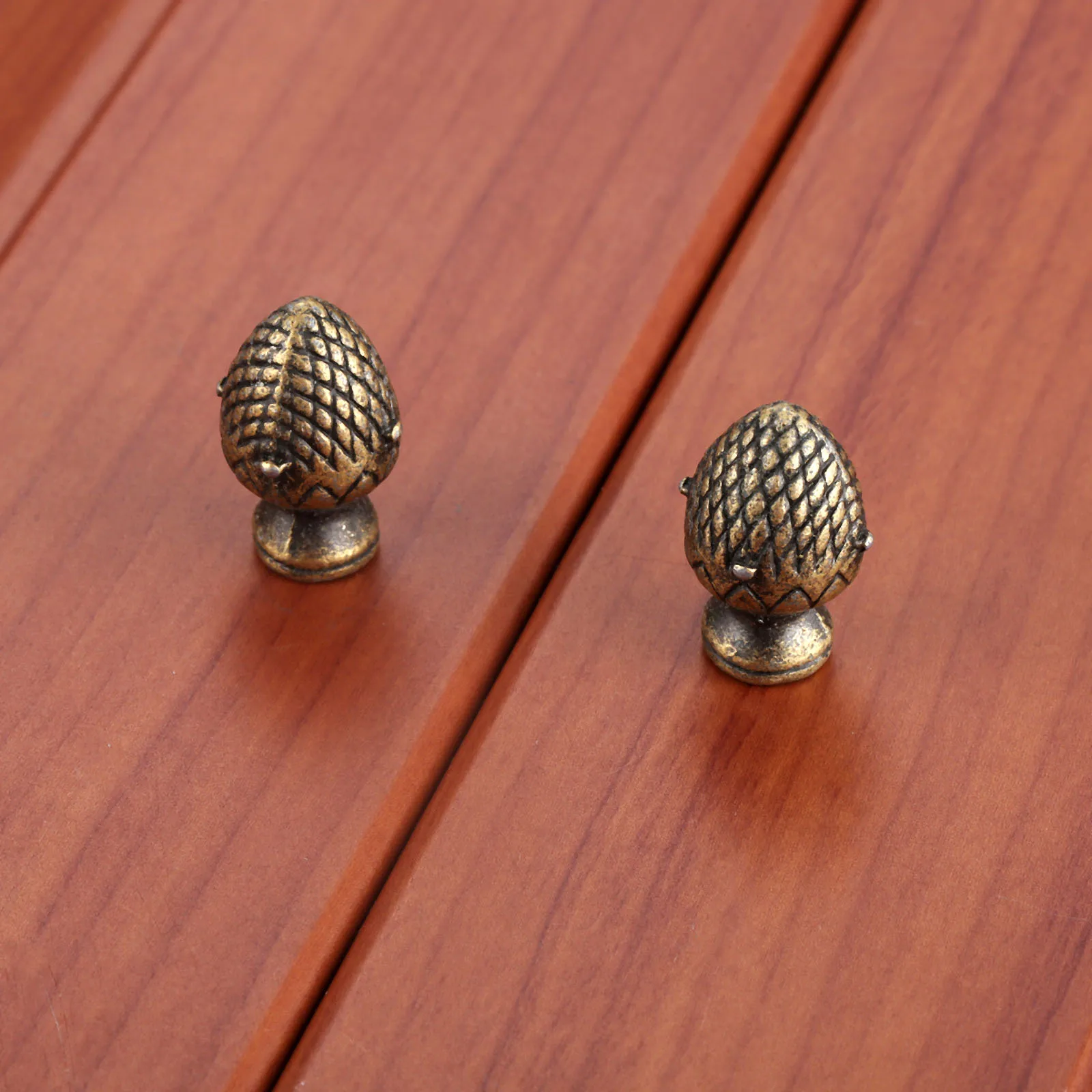 Bronze Vintage Alloy Strawberry Knobs and Handles,Furniture Door Handle Cupboard Drawer Kitchen Pull Knob
