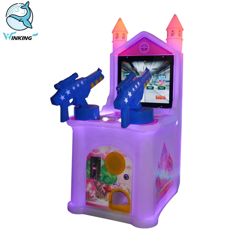 Castle series kid's simulator shooting game machine  coin operated game machine for amusement park amusement arcade