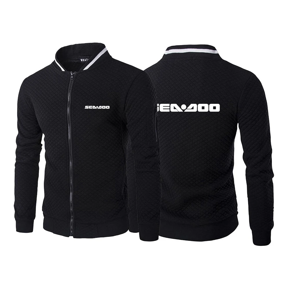 

Sea Doo Seadoo Moto Printed New Jacket Mens Spring Autumn Long Sleeve Fashion Sportswear Casual Zipper Hoody Male Sweatshirts