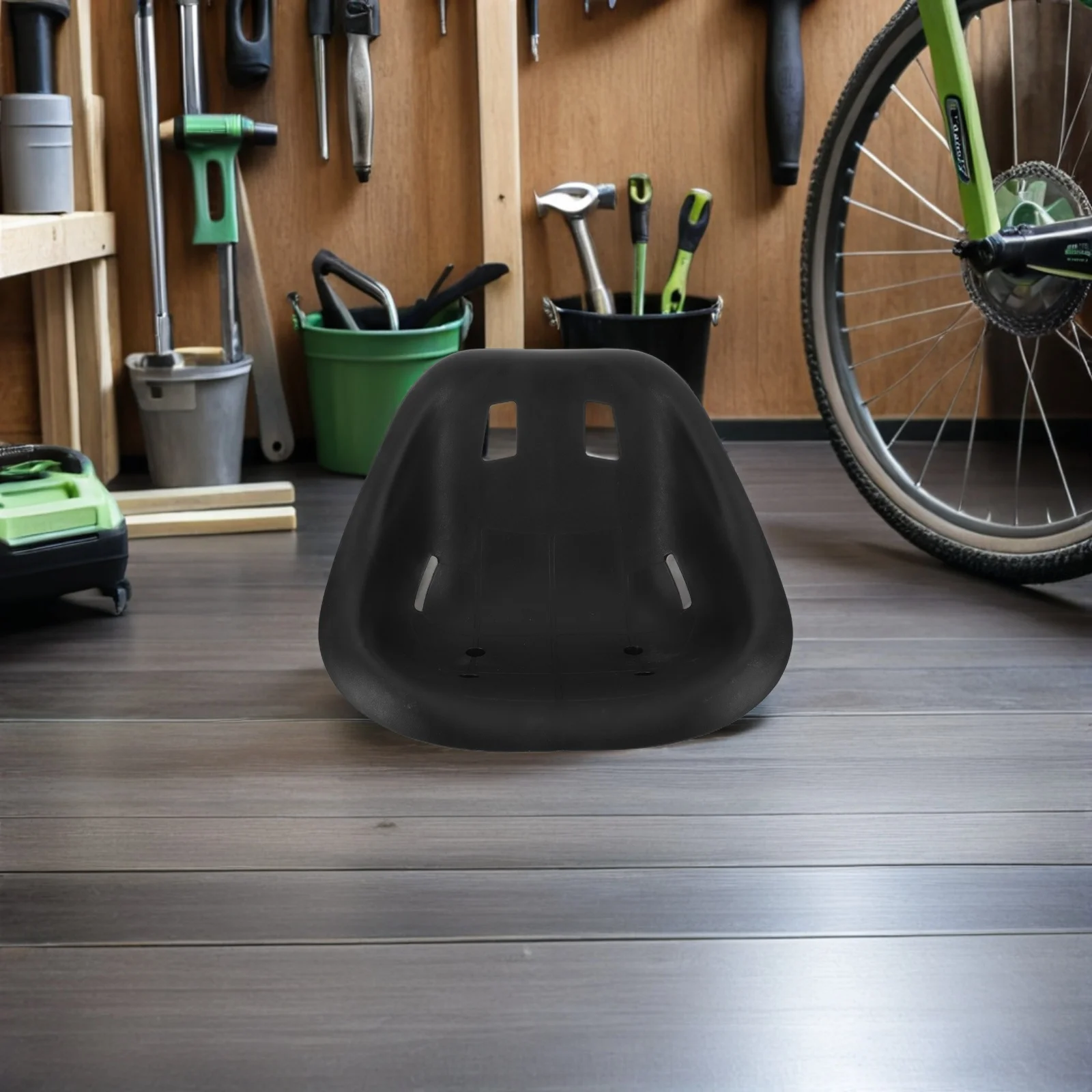 

Пластиковое сменное сиденье для картинга, крепление для гоночного сиденья, аксессуар для самобалансирующегося карта, для балансировочного скутера, 18.98x16.70x4.52