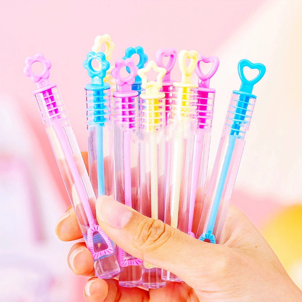 Tubos de Bolha Sem Líquido Transparente, Decoração para Crianças Aniversário, Festa de Casamento, Presentes Convidados, Dia dos Namorados, Carnaval, 20-50 Pcs