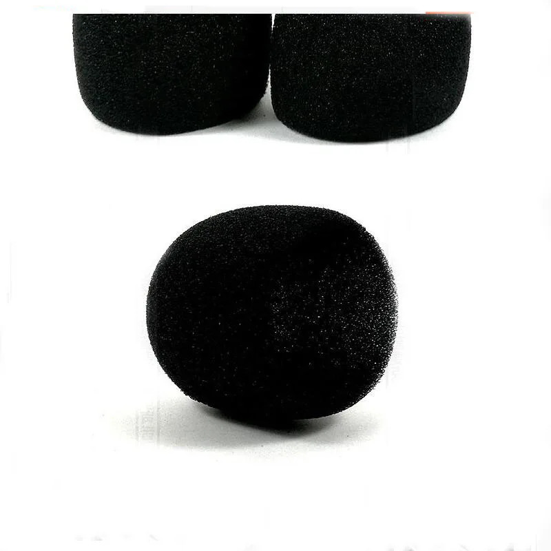 2pcs Microphone Protective Inner-Foam For Shure SM58 SLX24 PGX24 PG58 BETA58A Mic Cover Studio WindScreen Sponge Microphone Cap