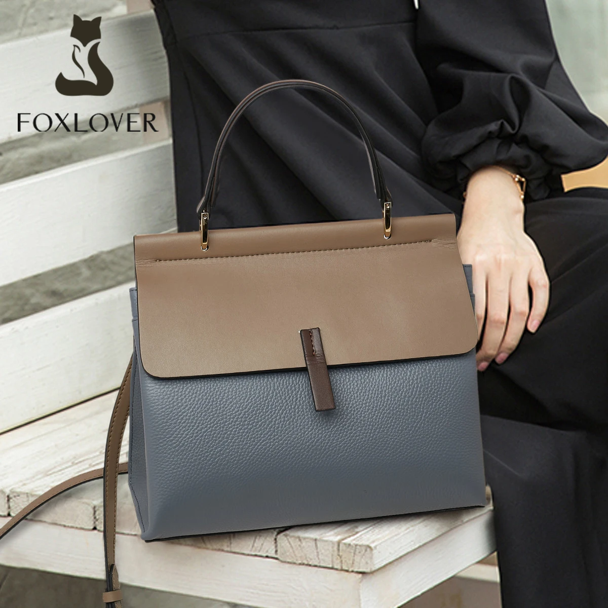 Bolso de Hombro de Cuero Genuino para Mujer, Moda 2026, Nuevo Bolso Cruzado Femenino de Gran Capacidad, Bolso de Mano, Regalo para Dama