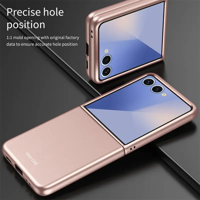 Skinlee For Samsung Galaxy Z Flip 8 5G Clear and radiant soft shell with a skin-like feel For Samsung Galaxy Z Flip 8 5G Casing