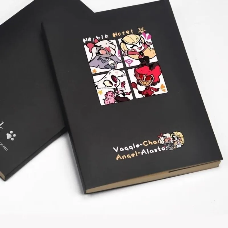 Carnet de notes Hazbin Hotel, journal portable, bloc-notes, papeterie de bureau et scolaire, article de collection pour fans, cadeau
