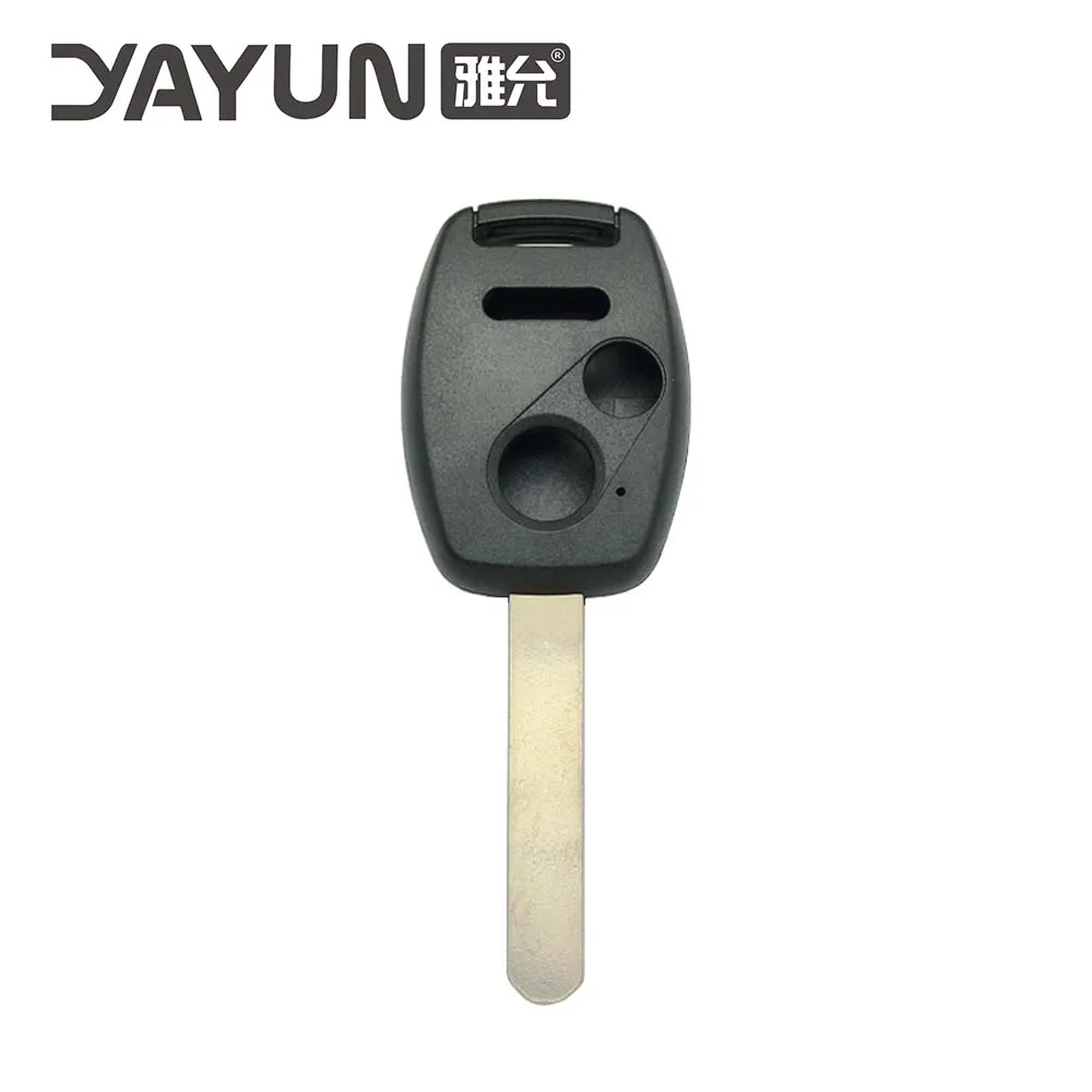 YAYUN AKHDS240 2+1 Buttons Remote Key Shell Without Sticker  Without Chip Position For Honda