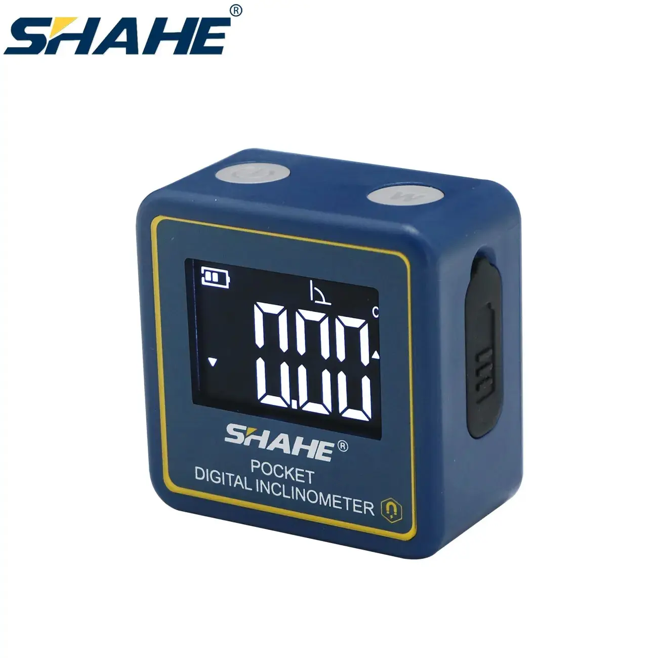 SHAHE Portable Electronics Digital Level Protractor Inclinometer Mini Digital Meter Measurement Angle Leveling Tool